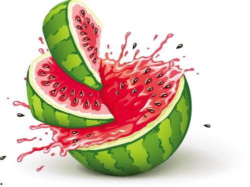 小朋友吃瓜快乐,快乐童年